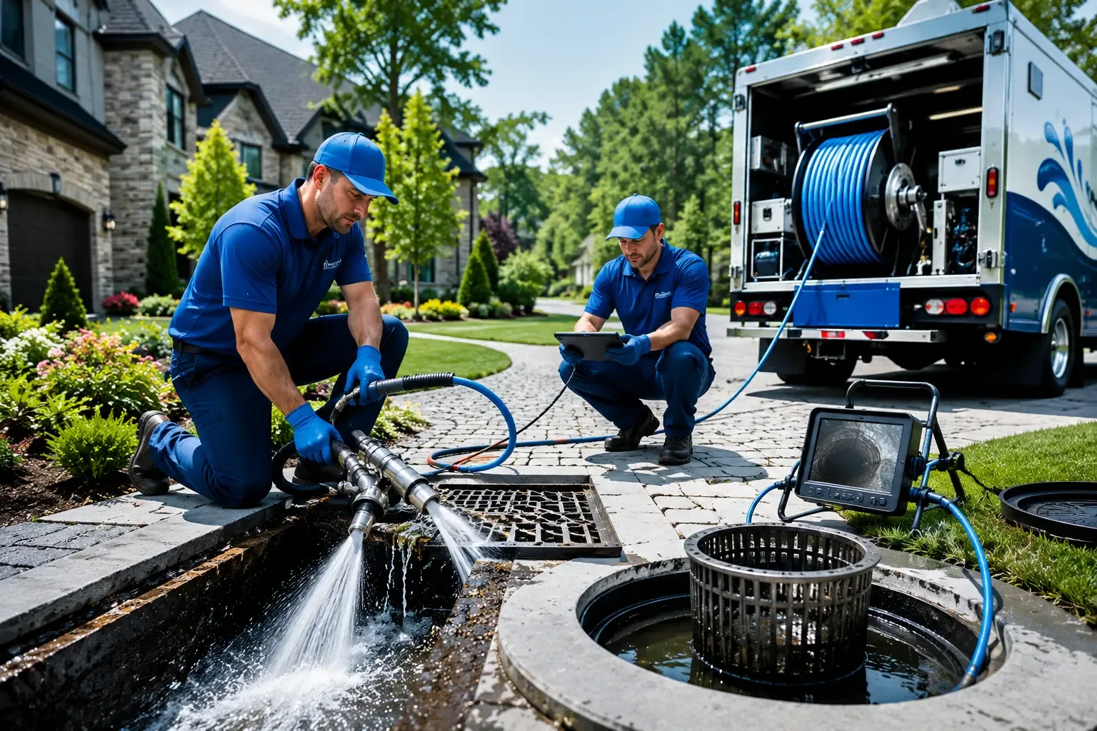 Local outdoor drain cleaning professionals in Harris, NY